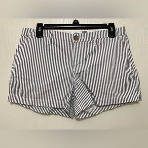 Striped dress shorts